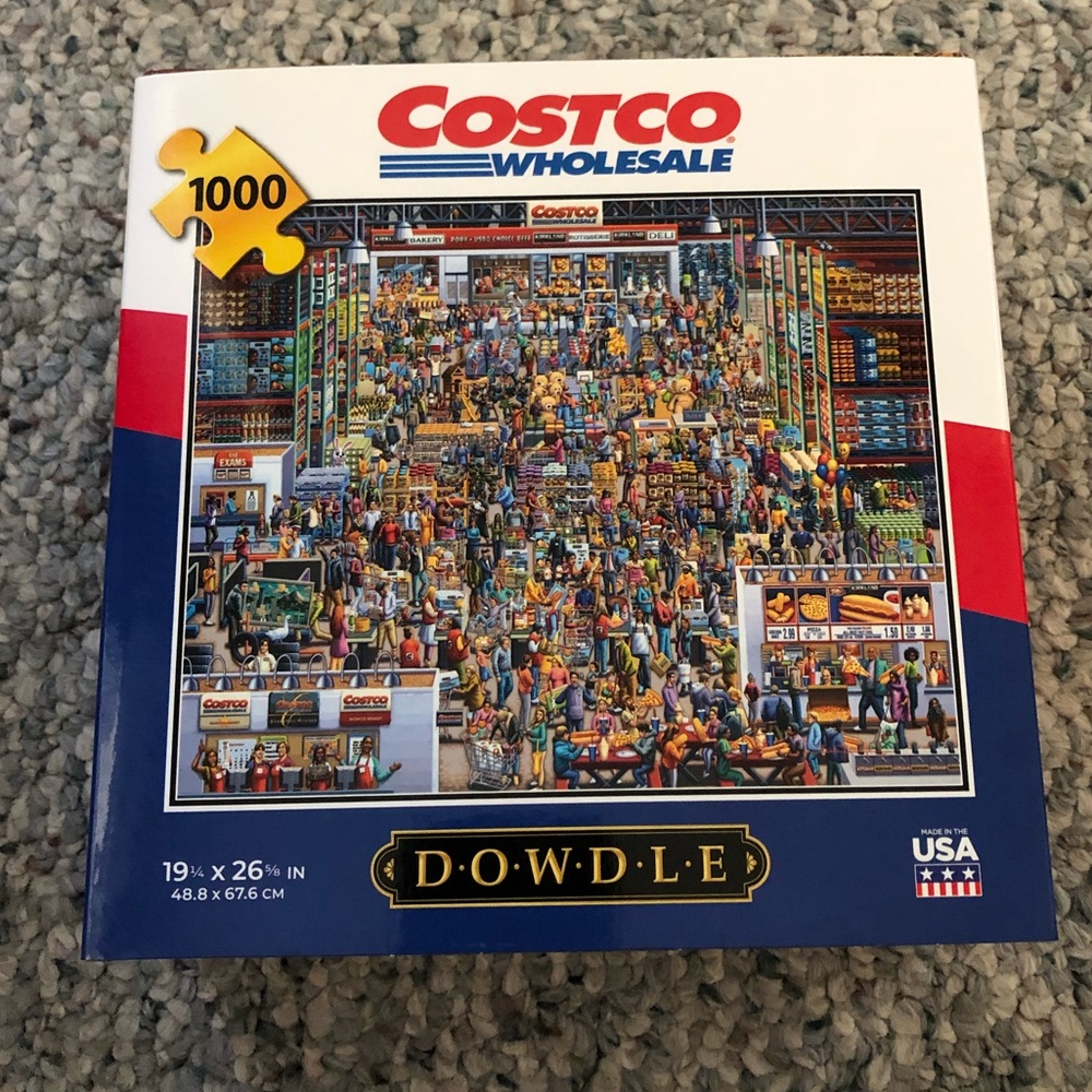 NEW Dowdle Costco Wholesale “The Treasure Hunt” 1000 Piece Jigsaw Puzzle